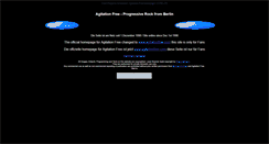 Desktop Screenshot of agitation-free.de